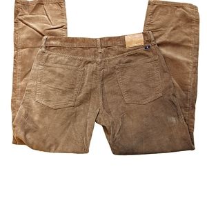 Lucky Brand 221 Corduroy Original Straight Men's 34x32  Brown